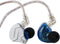 Linsoul KZ ZSN Pro Dual Driver 1BA+1DD Hybrid Metal Earphones HiFi in-Ear Monitor with Detachable Recessed 2Pin Cable, Zin Alloy Panel (Without Mi...