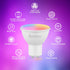 GU10 Smart Bulb 4 Pack, RGBCW Color Changing Alexa LED Light Bulbs 5W - WiFi Track Light Bulbs Dimmable Music Sync 2.4G WiFi Smart Bulbs Compatibl...