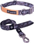 Dog Combo premium Collar & Leash, dog collar, Dog leash, Durable metal buckle set, Fashionable recycled webbing, Attachable D-ring, Adjustable siz...