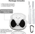 Compatible with AirPods 2nd/1st Generation Case Cover with Cleaner Kit, Glow in The Dark Soft Silicone Protective Case for Airpods 2/1, Funny 3D A...