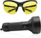AC UV Oil Dye Leak Detection Kit Includes Pro 68 LED Flashlight with UV Protective Glasses, Auto Air Conditioner Leak Detector Tool Flashlight Car...
