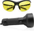 AC UV Oil Dye Leak Detection Kit Includes Pro 68 LED Flashlight with UV Protective Glasses, Auto Air Conditioner Leak Detector Tool Flashlight Car...