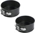 Webake 4.3 Inch Mini Springform Pan Set of 2 Pieces Cheesecake Pans with Removable Bottom Deep Dish Pans Round Cake Molds IP Accessories for Mini ...