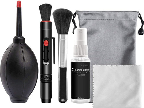 Professional Camera Cleaning Kit Sensor Cleaning Kit with Air Blower Cleaning Pen Cleaning Cloth for Most Camera Mobile Phone Laptop...