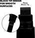 Jumbo Acrylic Paint Markers Pen,15mm Felt Tip Markers Water Based Paint Pens For Wood, Rock,Plastic and Almost All Solid Surfaces,Black Paint Pen ...