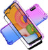 HNHYGETE Samsung Galaxy A10e Case, Galaxy A10e Case with Screen Protector, Transparent Shockproof Slim Two-Color Soft TPU Protection Cover Cases f...