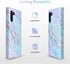VELVET CAVIAR Compatible with Samsung Galaxy Note 10 Case Marble - Cute Protective Phone Cases for Women, Girls (Holographic Pink Blue)...
