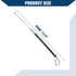 Engine/Oil Dipstick for Engine 6BT / Oil Level Dipstick/Durable/Metal / 1 Pc/Silver Tone...