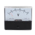 uxcell DH670 Class 2.5 Accuracy DC 0-50V Analog Panel Meter Voltmeter Gauge...