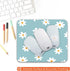 Square Mouse Pad Little Daisy,Personalized Premium-Textured Custom Mouse Mat Design,Washable Mousepad Lycra Cloth,Non-Slip Rubber Base Computer Mo...