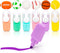 6pcs Sports Ball Highlighters - Rugby, Soccer, Basketball, Tennis, Baseball, Golf Marker Pens for Sports Parties, Birthdays, Drawing, Posters, Gre...