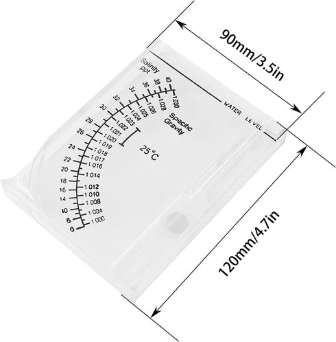 NGe Digital Salinity Tester for Salt Water-Waterproof Salinity Meter, Suitable for Tester for Seawater, Aquariums, Marine Monitoring, and Koi Fish...