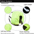 80L - 100L Bicycle Rear Rack Rain Cover Bike Trunk Rain Cover Black...