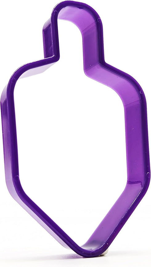 The Dreidel Company Hanukkah Shaped Cookie Cutters (5) - Menorah, Dreidel, Maccabee, Star of David, Maccabee Shield (Single)...