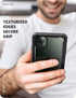 i-Blason Ares Series for iPhone 11 Pro 5.8 Inch (2019 Release), Rugged Clear Bumper Case with Built-in Screen Protector (Black)...