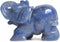 Justinstones Gemstone Elephant Blue Aventurine Crystal Animal Totem Spirit Stone Figurine 2 inch...