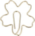 100pcs Paper Clips, Flower Shaped Gold Paper Clips Cute Paperclips Stationary Supplies with Storage Box for Office Home School...