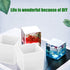 4 Pack Square Resin Molds - 4 Sizes Cube Silicone Casting Molds for DIY Art Resin Candle Soap Making...