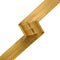 4-Yards 25mm (1") Fold Over polyurethan Faux Leather Trim, TR-12191 (Gold)...