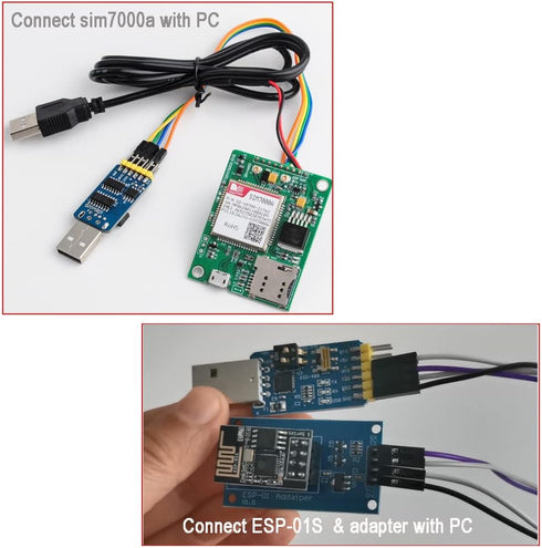 NEXTION CP2102 6 in 1 USB to TTL Serial Adapter Module USB to TTL 485 232, TTL to 232 485, RS232 to 485 + 4P Dupont Cable Jumper Wire Female for N...