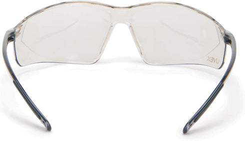 Honeywell Retail A700 Series Lightweight Scratch-Resistant Indoor/Outdoor Tinted Safety Glasses, Sliver Mirror Lens (RWS-51036)...