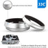 JJC Metal Lens Hood Shade Protector with 49mm Filter Adapter Ring for Fujifilm Fuji X100VI X100V X100F X100T X100S X100 X70 replaces Fujifilm LH-X...