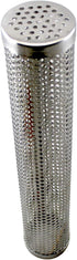Dependable Industries Inc. Essentials Stainless Steel BBQ Grill Smoker Tube for Wood Pellet Pipe Smoking Meat Box 12" Long Cylinder...