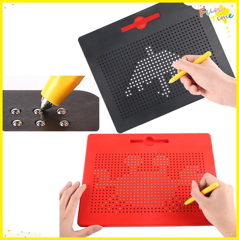 Replacement Stylus Magnetic Drawing Pen Magnet Replacement Pens for Magnetic Drawing Board Pen Replacement Magnapad A to Z and Numbers 0-9 (Yellow...