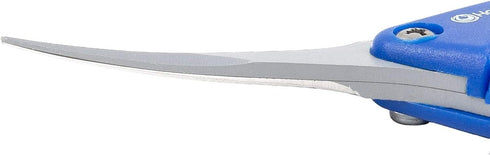 Happy Hydro Trimming Scissors with Curved Tip Stainless Steel Blades - 1 Pack...
