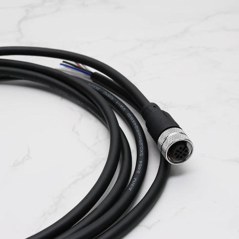 5 Pin M12 Sensor Connector Straight Aviation Cable Female to Female Aviation Socket Waterproof Electrical Cable for Industrial Automation Control...