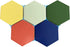 Tile leveling spacer special-shaped clip...