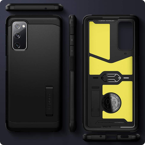 Spigen Tough Armor Designed for Galaxy S20 FE Case (2020) - Black...