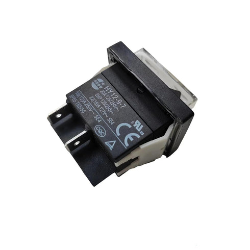 HY12-9-7 Push Button Switch with Waterproof Cover Compatible with KEDU HY12-9-7 HY12-9-4 Saba CB-52 Fridge 125/250V 20A 4-Pin (2)...