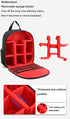 Digital DSLR Camera Waterproof Sling Backpack Shoulder Bag For Photographers Travel Outdoor Red...