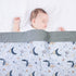 Baby Blankets for Unisex Boys Girls, Super Soft Nursery Minky Blankets, 30 x 40 inch Outer Space Printed Bed Throws Newborn (Planet Fox)...