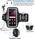 Running Armband for Samsung Galaxy S25Edge,S25/S24/S23 /S22 Ultra,S25+,S24+,S23+,Gym Workouts Sports Phone Arm Band, with Card Holder (Black)...