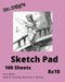 Dr. Othy's Sketch Pad: 8x10 Sketch Pad for Girls...