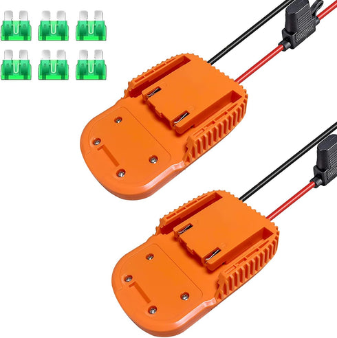 2 Packs Power Wheel Adapter for AEG RIDGID 18V L1815R B1820R L1830R Power Wheels Battery Converter Connector for Battery Adapter Dock Power Wheels...