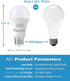 3 Way Light Bulbs, 3 Way led Light Bulbs 50 100 150 Watt Equivalent Standard A21,Perfect for Home Lighting Natural White 4000K, 500 1600 2200 Lume...