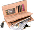 Wallet Women Cute Bifold Clutch Wallets with Zipper Coin Purse Card Holder Money Clip Gifts for Cat Lovers Black...