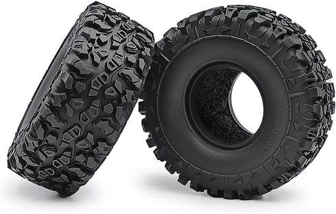 1Pcs 1.9 Inch RC Crawler Tires Rubber Mud Grappler Wheel Tires for Axial SCX10 Trx4m RC Car Upgrade...