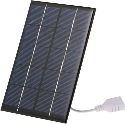 Portable Solar Charger with USB Port 2W/5V Mini Solar Panel Monocrystalline Silicon Compact Solar Panel Phone Cellphone Power Bank Charger for Cam...
