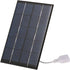 Portable Solar Charger with USB Port 2W/5V Mini Solar Panel Monocrystalline Silicon Compact Solar Panel Phone Cellphone Power Bank Charger for Cam...