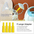 PumpMom Backflow Adapter for Spectra S1 S2 Pump to Use Most Medela Flanges and Bottles, Connects Between Medela Breastshield and Spectra Backflow ...