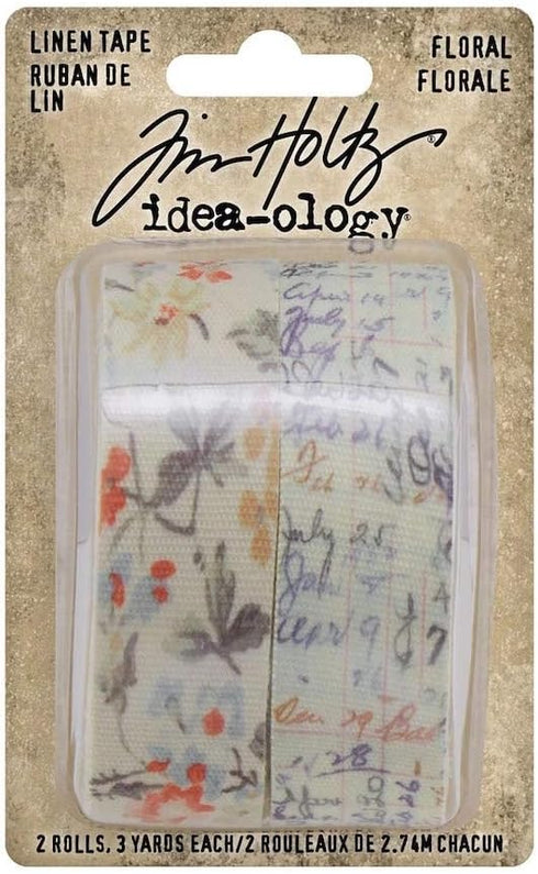 Tim Holtz Linen Tape Floral Craft and Hobby...