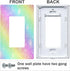 The Unicorn Galaxy Sky With Rainbow Pastel Clouds Wall Plate Cute Bright Candy Sky Wallplates Electrical Outlet Covers 1 Gang Switch Plates For Li...