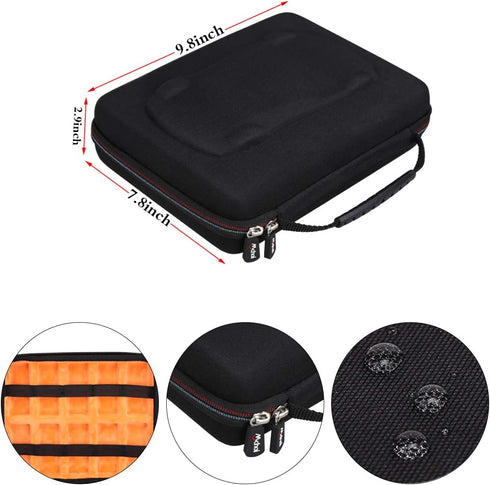 Mchoi Shockproof Carrying Case for Hot Wheels 20 Cars, Toy Car Organizer for Your Matchbox Cars Storage, Case Only...