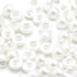 10mm White Round Pearl Buttons for Clothing, Shirts, Skirts, Collar, Cuff, Handmade Decorations, Sewing Supplies (50pcs 10mm(0.394inch))(White)...