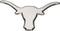 Elektroplate University of Texas Longhorn 3D Chrome Metal Auto Emblem...