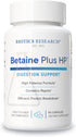 Biotics Research Betaine Plus HP - High Potency Hydrochloric Acid Supplement, Supports Digestive Function 90 Capsules...